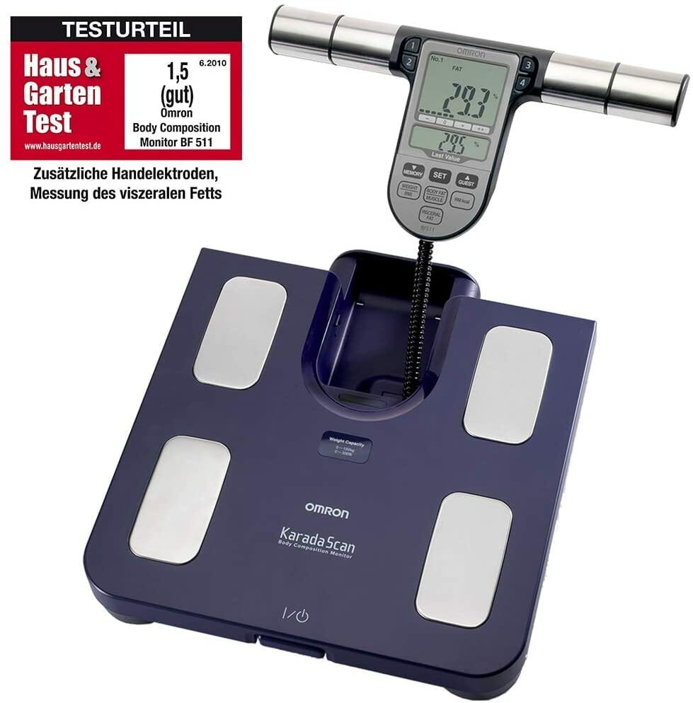 Omron BF511 body weight scale review 