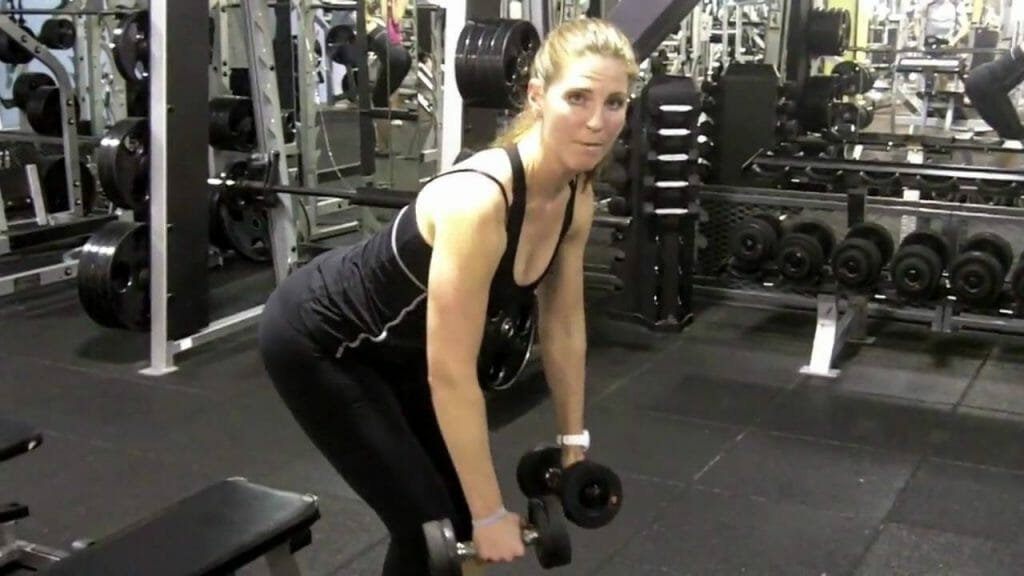 Bent-over row - Dumbbell
