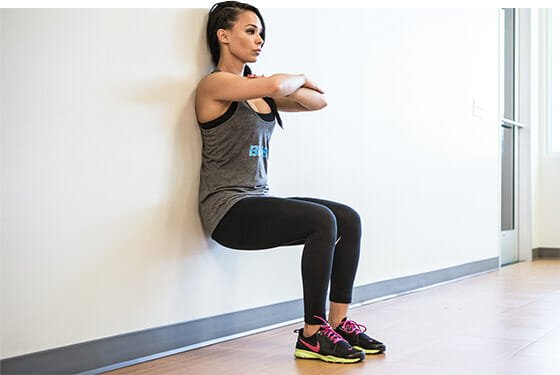 Wall sit - Exercise
