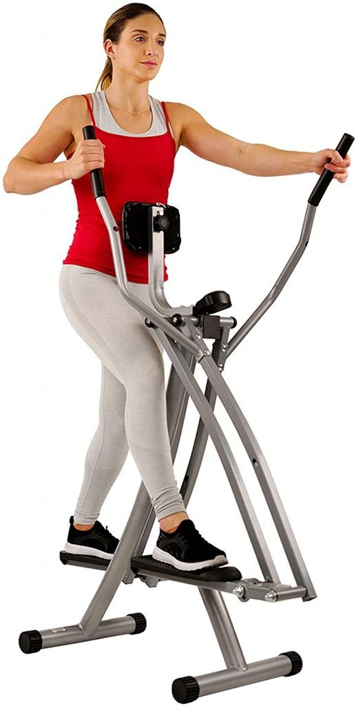 Sunny Health & Fitness SF-E902 Air Walk Trainer Elliptical Machine