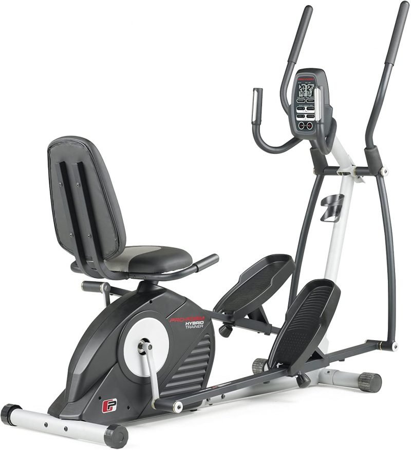 proform recumbent bike with weights