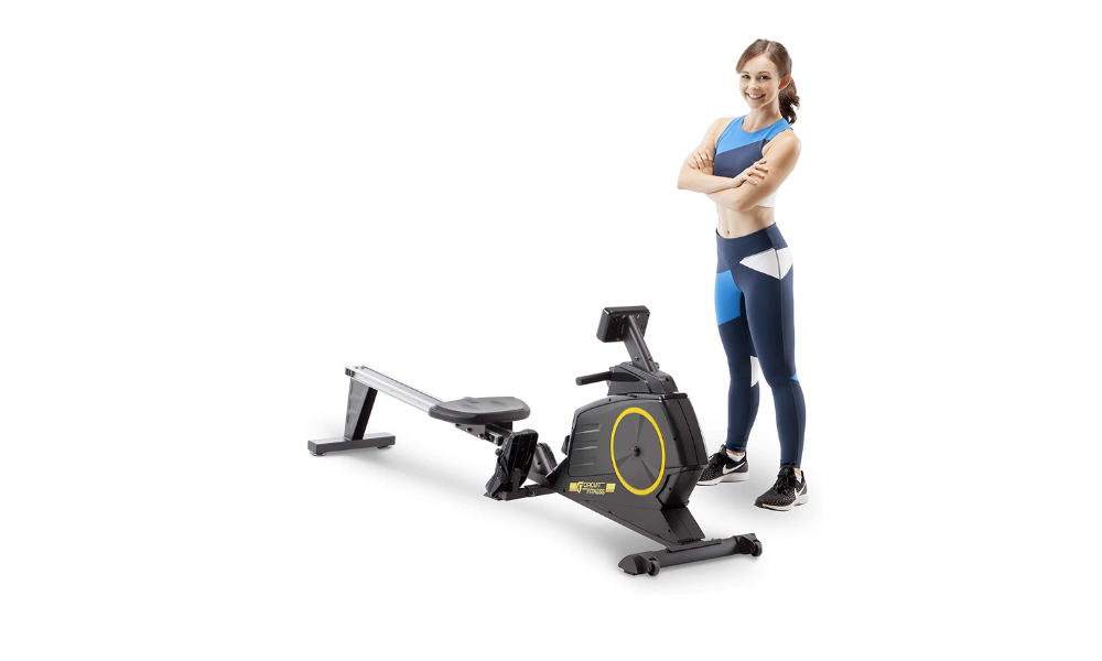 Circuit Fitness Deluxe Foldable Magnetic Rowing Machine