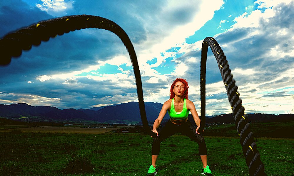 DIY BATTLE ROPES