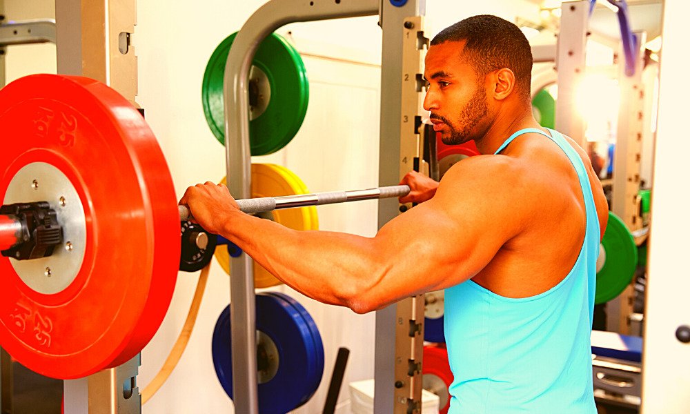 DIY Barbell Rack 