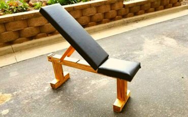 how to build a workout bench out of wood