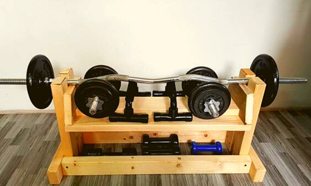 How to build a weight bench out of online wood